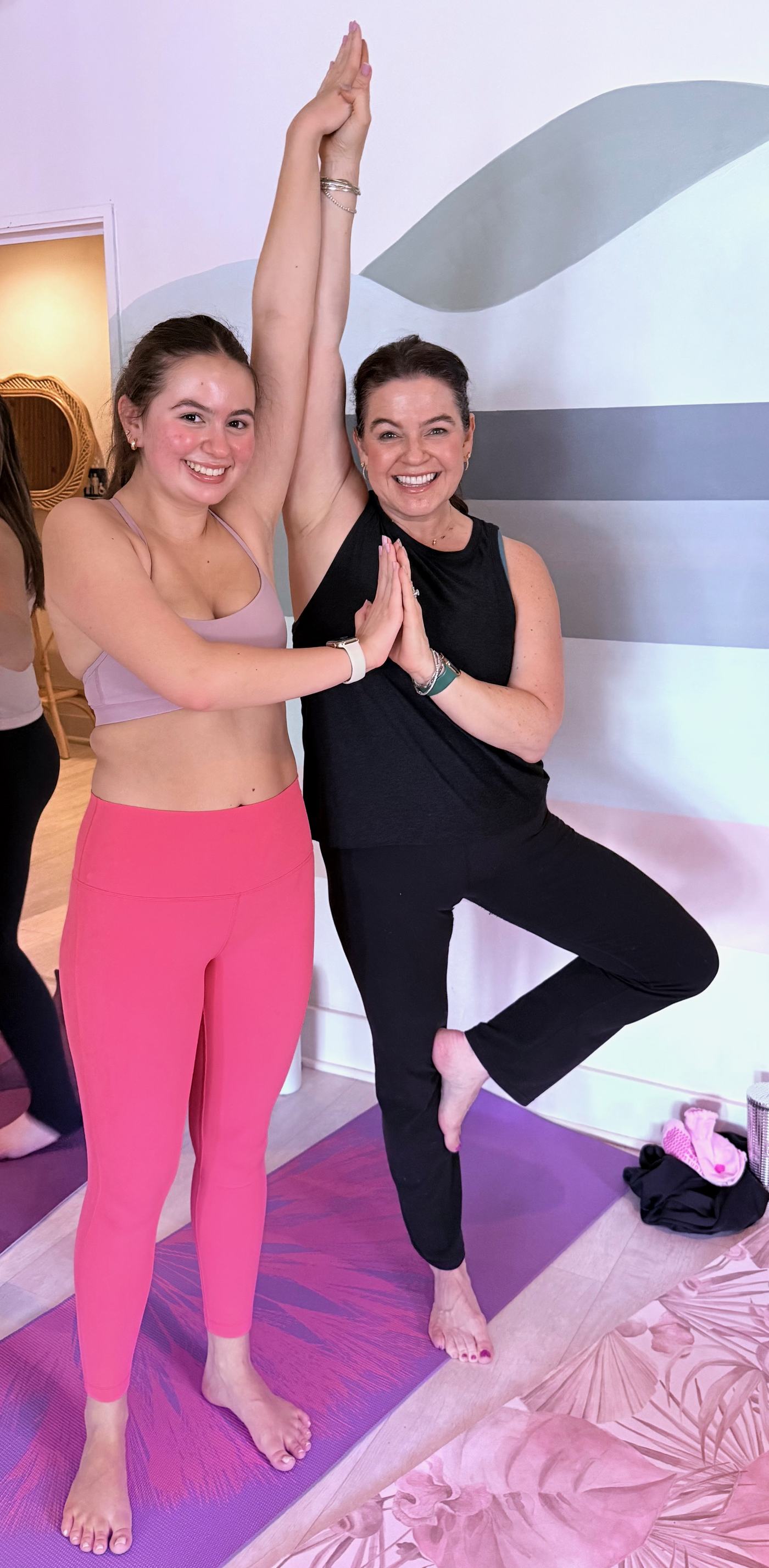Movement and wellness practice together