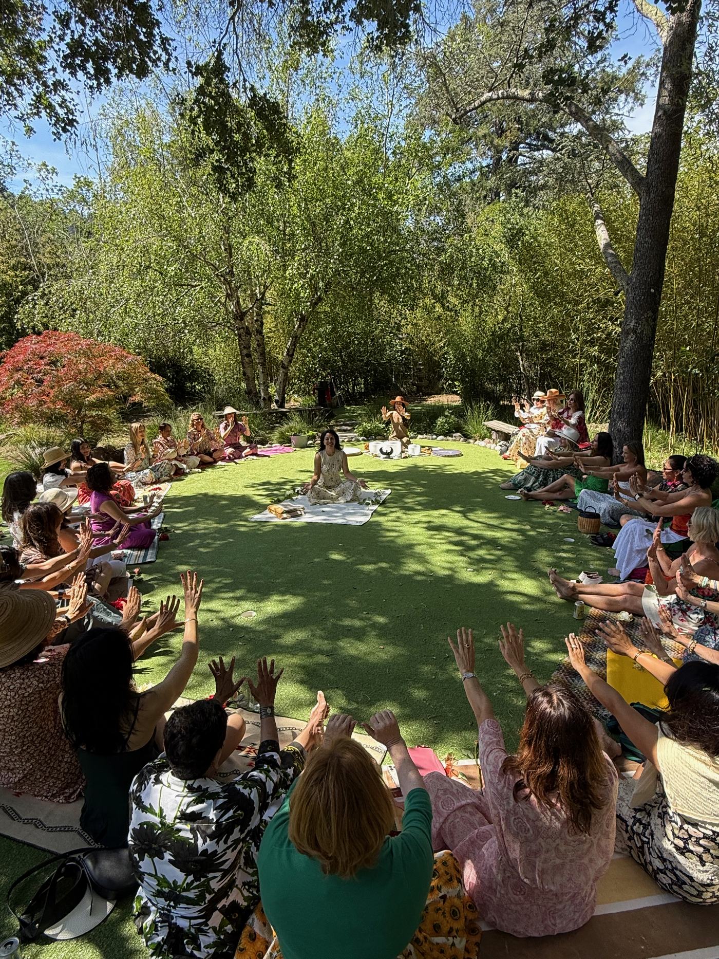 Illuminate Her Path gathering photo